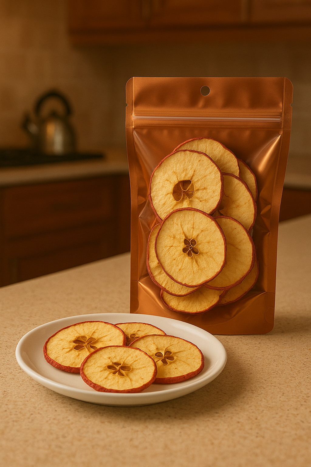 Doğal Elma Kurusu 30 gr | Şekersiz ve Katkısız