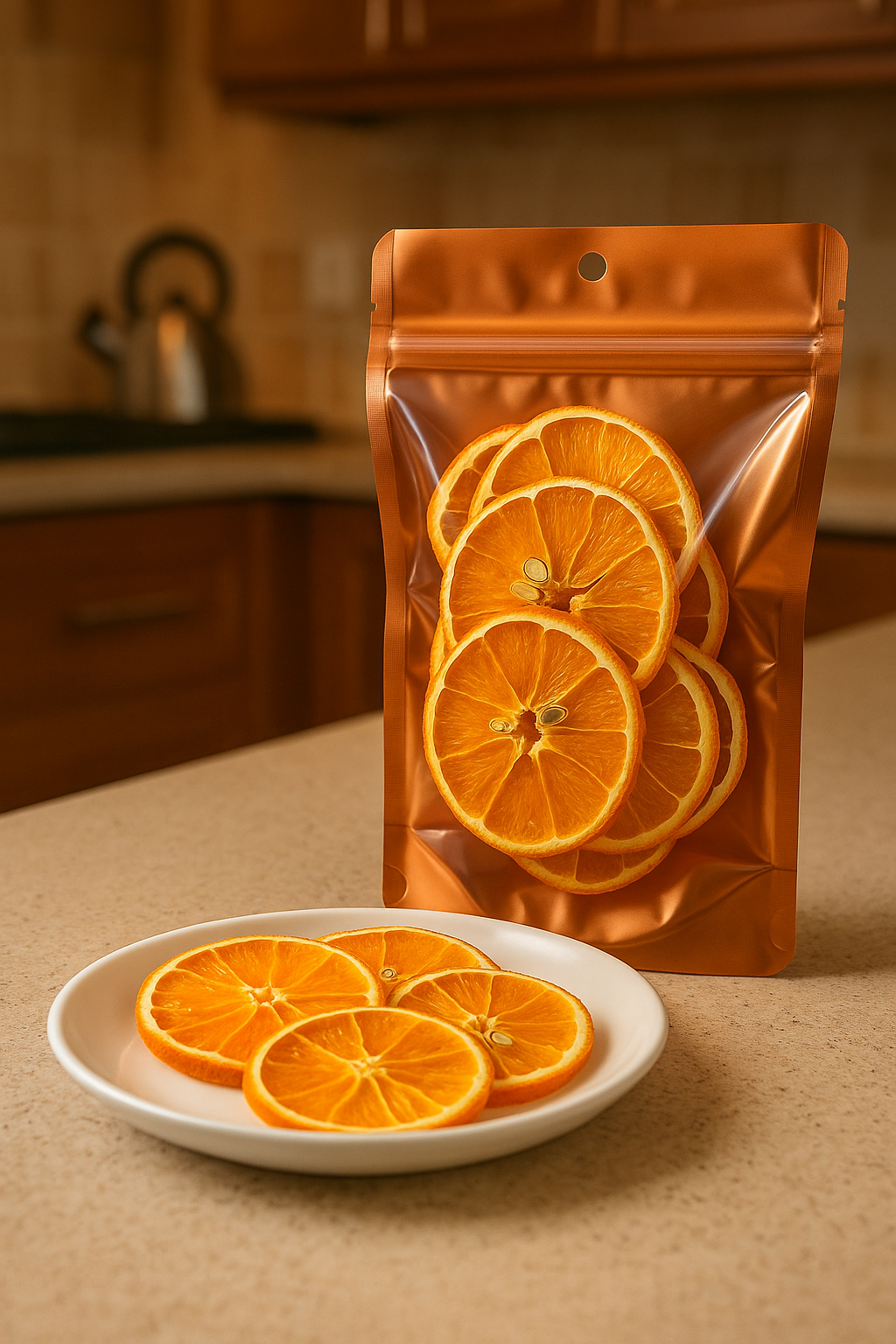 Doğal Portakal Kurusu 30 gr | Şekersiz ve Katkısız