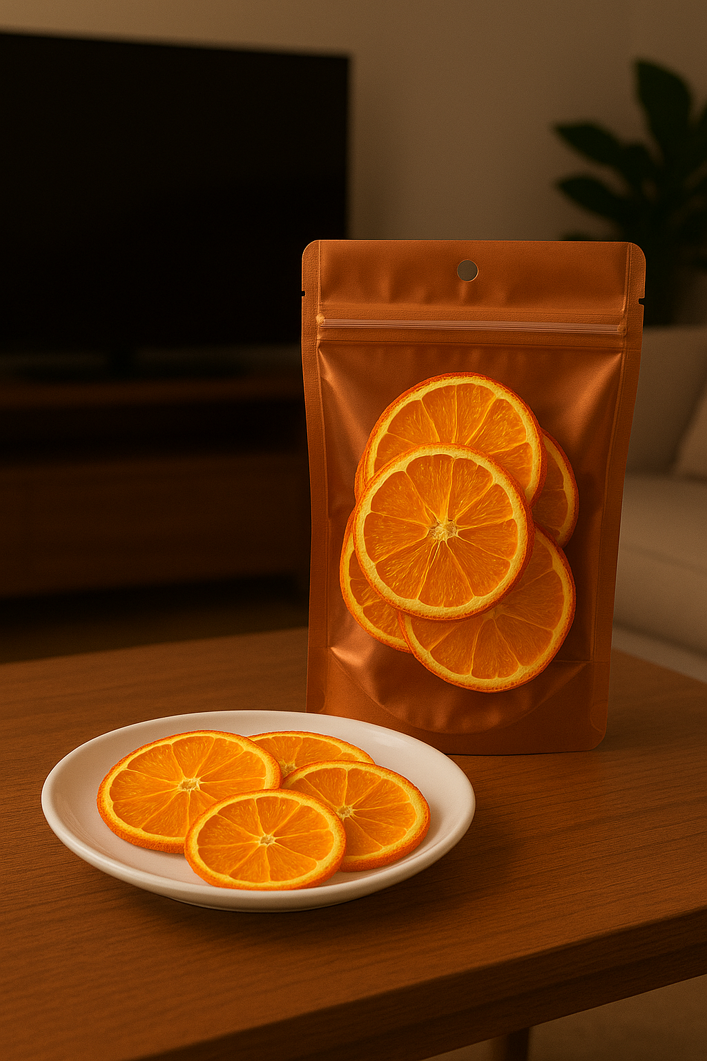 Doğal Portakal Kurusu 30 gr | Şekersiz ve Katkısız